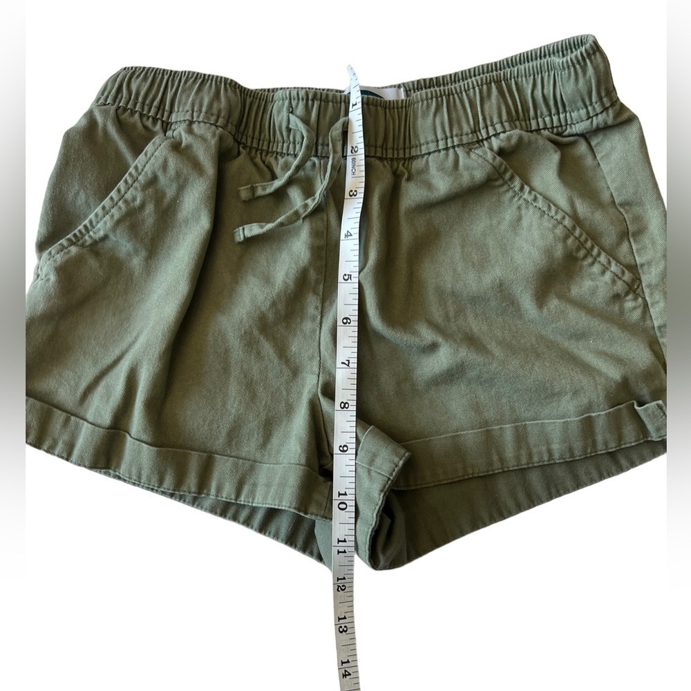 Old Navy L(10-12)Linen Shorts with Drawstring and Pockets - Picture 2 of 6
